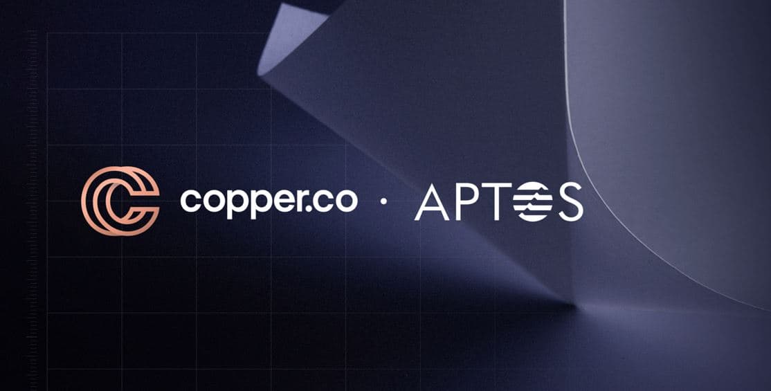 Copper and Aptos Foundation team up to further institutional accessibility