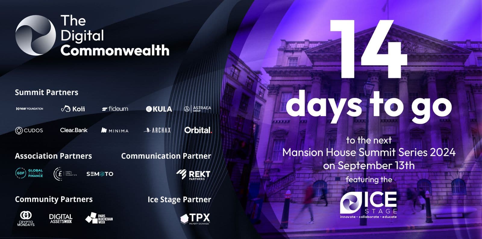 14 days until the next Mansion House Summit