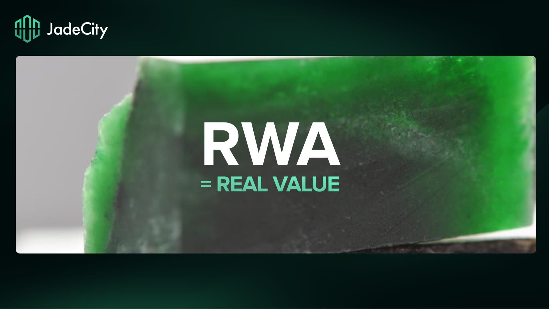 Jade City initiates fundraise for real world asset token