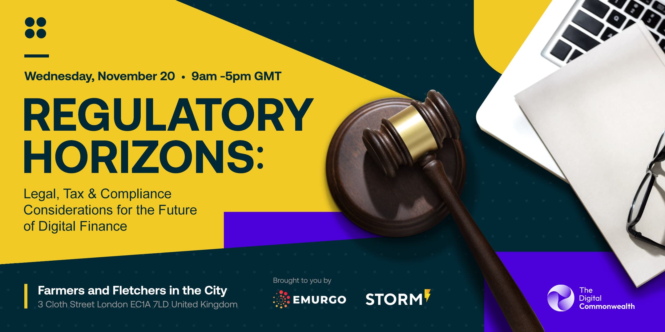 Regulatory Horizons London: Navigating legal, tax & compliance in digital finance